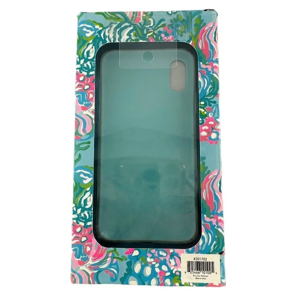 NEW Lilly Pulitzer iPhone X/XS Case in Aqua La Vista